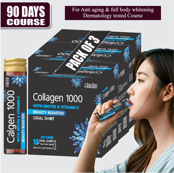 Collagen%201000%20Beauty%20Booster%20Biotin%20With%20Vitamin%20C%20&%20E%20-%20Best%20Anti-aging%20Beauty%20Booster%20-%20Best%20Collagen%20for%20Full%20Body%20Whitening%20&%20Skin%20Tightening%20-%20Collagen%20Booster%20Elasticity%20Supplement%20-%20(Pack%20of%203)%20-%20Image%202