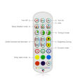 DC12V/24V Bluetooth APP 4 pin RGB controller 1 to 1 or 1 to 2 Smart LED Controller With Remote control For RGB LED strip light. 