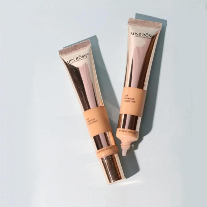 Mis Ros Foundation || Silky foundation || full coverage| || silky smooth foundation