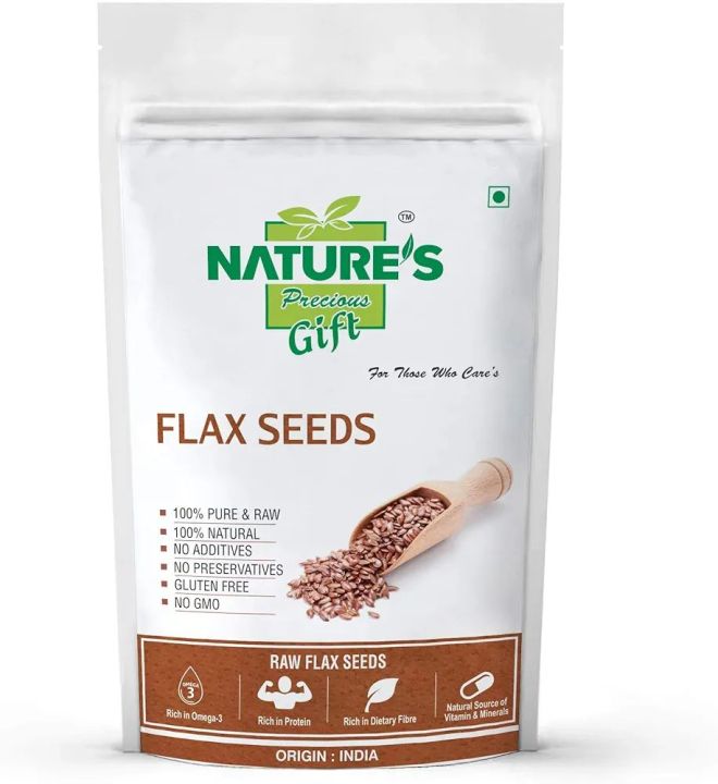 Flax Seeds - Alsi Seed | Diet Food | Rich in Protein  100Gram