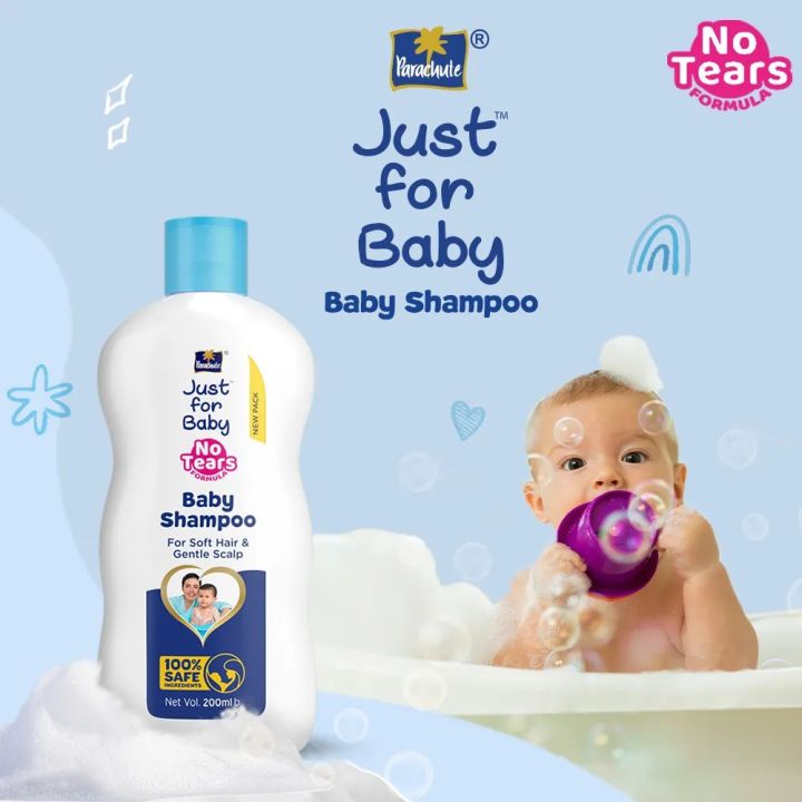 Parachute%20Just%20for%20Baby%20Gentle%20Nourishing%20Baby%20Shampoo%20Formula%20100ml%20for%20Daily%20Use%20-%20Image%202