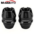 For Yamaha XMAX300 XMAX 300 250 Accessorie Front Fork Wheel Fall Protection Frame Slider Anti Crash Protector.