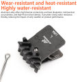 ATWEINA Resin L05A Brake Pads Metal Heat Dissipation Fins MTB Bicycle Brake Pads Hydraulic Brake Pads. 