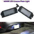 2PCS Durable White Canbus Rear License Plate Tag Lights LED for Hyundai I20 Veloster XG30 Coupe for Kia Rio Soul Picanto. 