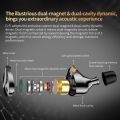 KZ D-Fi Earphones HIFI Bass Earbuds Monitor 4-Level Tuning Switch Headphone Sport Stereo Sound Noise Reduction Headset. 
