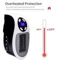 Wall-mounted Electric Heater Energy-efficient Warm Air Blower Hot Air Blower Mini Hot Fan Electric Wall-mounted Heater Plug-in. 