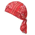 Men's Bandana Scarf Cycling Headscarf Handkerchief Head Outdoor Pirate Hat Motorcycle Printed Paisley Multi Color Hip-Hop Dance. 