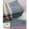 Gray blanket, 46 "x 72" peony blanket, winter blanket, Sesame thread, good quality, thick soft and warm, collect money on destination. 