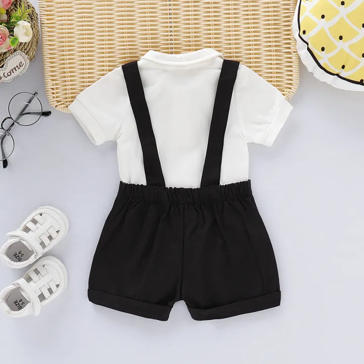 Mini%20Gentleman%20Outfit%20Newborn%20Baby%20Boy%20Formal%20Costumes%20Short%20Sleeve%20Shirt%20With%20Bow%20+%20Romper%20Short%20Pants%20Summer%20Fashion%202%20Pcs%20Set%20-%20Image%206