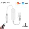 WiFi Mini Led Controller DC 5V 12V 24V Dimmer CCT RGB RGBW RGB+CCT Strip Controller TUYA Smart Life APP F Alexa  Assistant. 