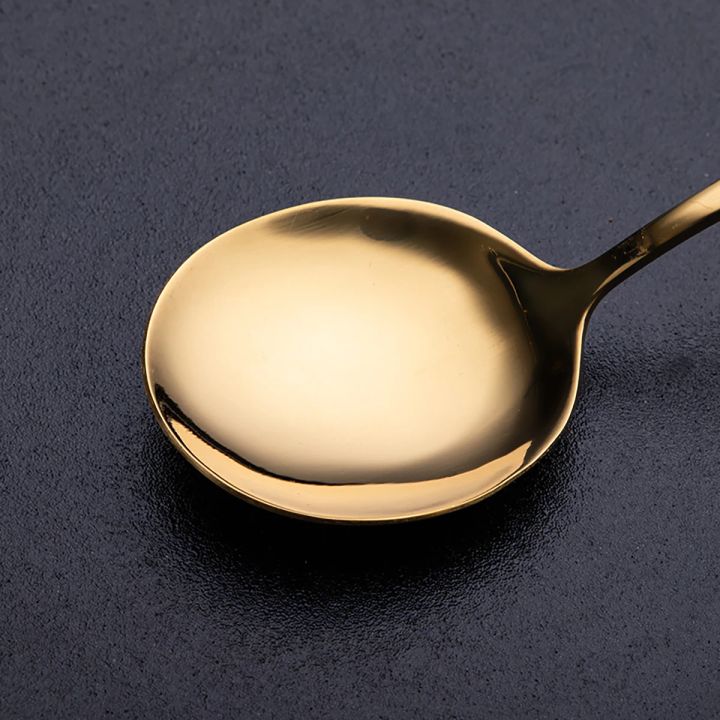 24pcs%20Gold%20Tableware%20Set%20Stainless%20Steel%20Dinnerware%20Set%20Mirror%20Fork%20Knife%20Coffee%20Spoon%20Cutlery%20Flatware%20Set%20Western%20Kitchen%20-%20Image%205