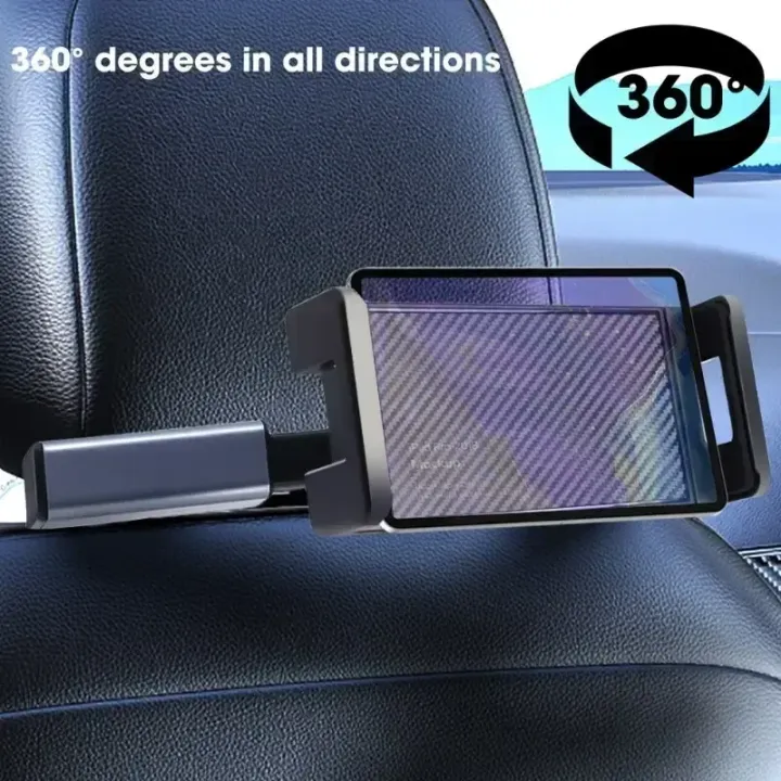 360%20Degree%20Rotating%20Car%20Headrest%20Tablet%20Mount%20Holder%20Portable%20IPad%20Stand%20Auto%20Rear%20Seat%20Pillow%20Bracket%20for%20Travel%20Road%20Trip%20-%20Image%206
