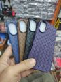 Premium Woven Leather Feel Case for iPhone 16/16 Pro/16 Plus/16 Pro Max- Durable, Stylish, and Shockproof Protection". 