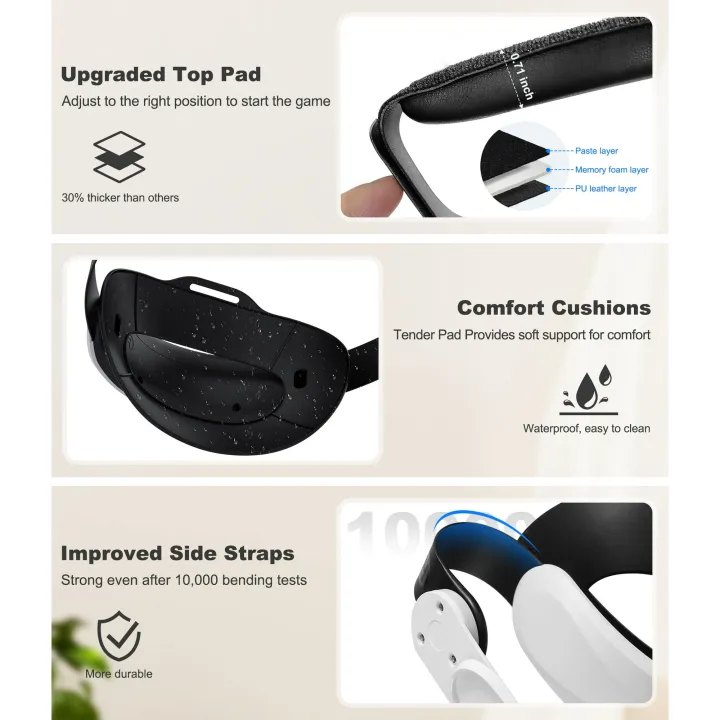 Beboncool%20Comfort%20Head%20Strap%20for%20Meta%202/3/3S%E2%80%93Precision-Adjustable%20Upgrade%20Headset%20Strap%20for%20VR%20with%20Flip%20Visor%20&%20Washable%20Design%20-%20Image%204