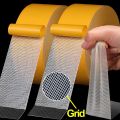 Double-sided Translucent Glass Grid Fiber Mesh Fabric Tape | 1 Inch. 