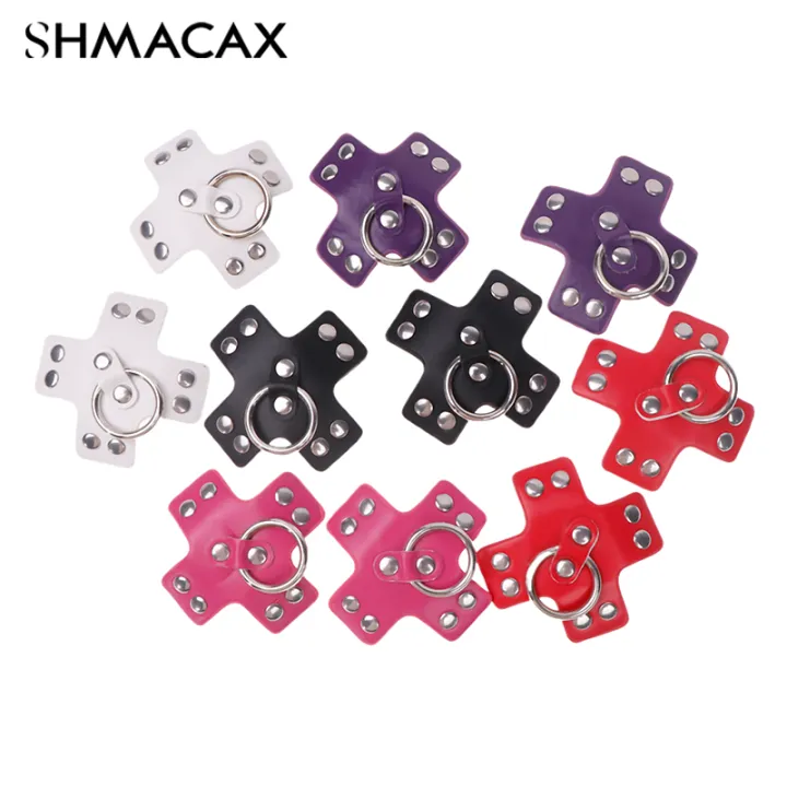 Women%201Pair%20%20Leather%20Cross%20Nipple%20Cover%20Reusable%20Breast%20Stickers%20Self%20Adhesive%20Nipple%20Pasties%20Nipple%20Covers%20Bra%20AccessoriesW%20-%20Image%202