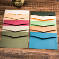 10pcs No.7 C5 Thickened Business Envelopes - Factory Direct Western Invitation Cards - Solid Color Liner Large Envelopes. 