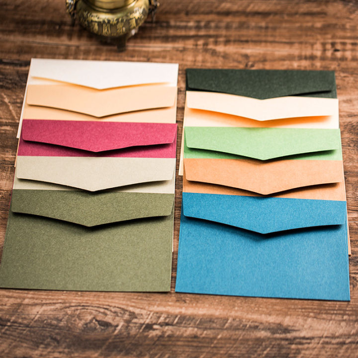 10pcs%20No.7%20C5%20Thickened%20Business%20Envelopes%20-%20Factory%20Direct%20Western%20Invitation%20Cards%20-%20Solid%20Color%20Liner%20Large%20Envelopes%20-%20Image%202