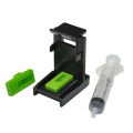 DIY Refill Tool For Epson///lexmark Inkjet Printer with Syring with Green Pad. 