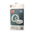 CASIFY Q3 iPhone 22.5W USB C Adapter With Lightning Cable Apple iPhone Fast Charger Support 20Watt pd charger With iPhone Cable US Plug White pd charger iphone charger 20w pd charger 22.5w pd charger. 