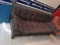 Sofa Com bed-wooden sofa cum bed-High Quality sofa cum bed  with Two Cushion(Multicolor). 
