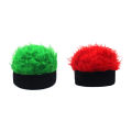 Polychrome Fashion Hip Hop Wig Hat Korean Version Landlord Hat Retro Street Trendy Man Female Hats.