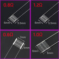 1/2/5Set DIY Rebuild Kit Xros 0.6/0.8ohm 1.0/1.2ohm Mesh Coil Resistance Wire Replacement Accessories Tool. 