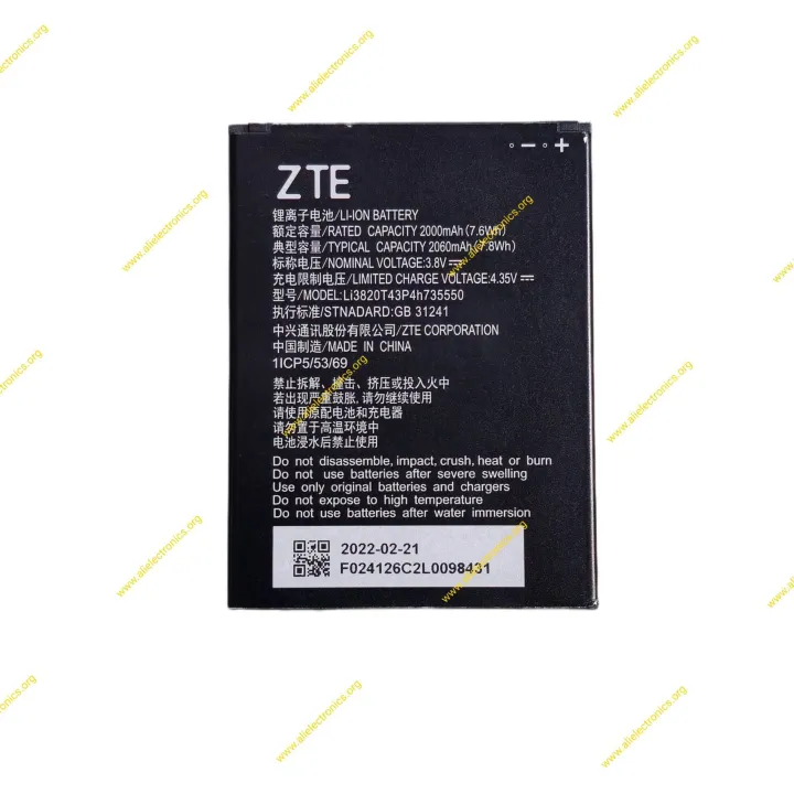 Jazz%20ZTE%20MF937%20Li-ion%20Battery%202000mAh%20Li3820T43P4h735550%20Battery%20for%20jazz%20ZTE%20-%20Image%207