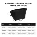 Felt Insert Bag Fits For Longchamp Handbag Liner Bag Felt Cloth Makeup Bag Support Travel Portable Insert Purse Organizer.