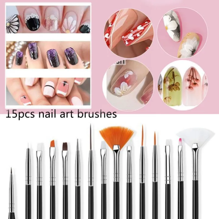 15pcs%20Fine%20Detail%20Paint%20Brush%20Set%20-%20Miniature%20Paint%20Brush%20For%20Detailing%20&%20Art%20Painting%20-%20Acrylic,%20Watercolor,%20Oil,Models%20-%20Image%203