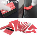 SEAMETAL 7/13pcs Car Wrapping Tools Kit Vinyl Scraper Cutter Film Squeegee Set Plastic Wrap Tool Car Window Tinting Accessories. 