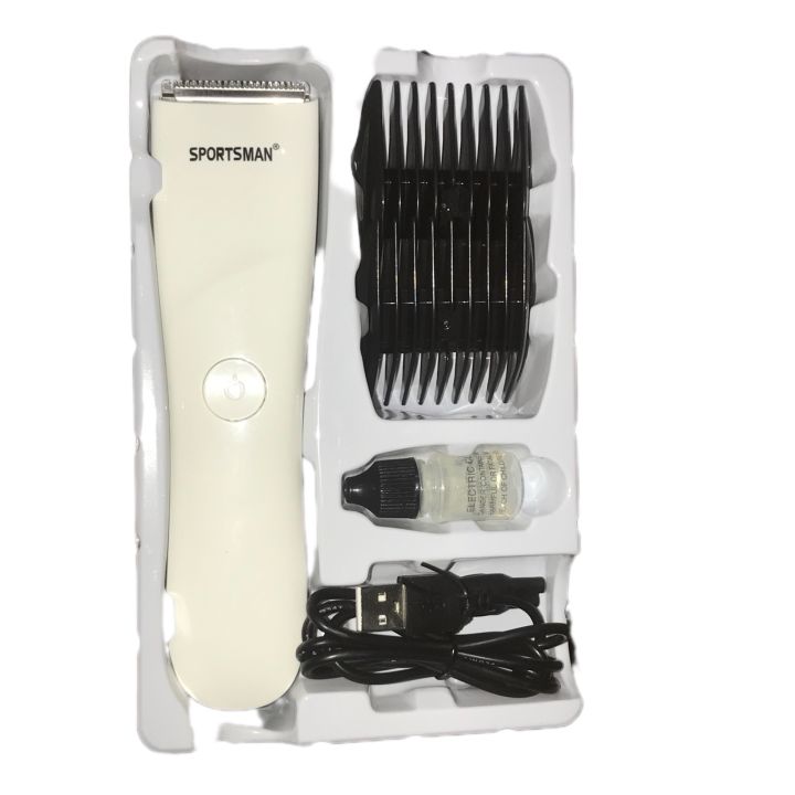 Sportsman Rechargeable Professional Hair Clipper (Model SM-656)
