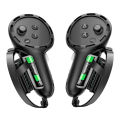 VR controller grip cover for Meta Quest 3S accessories, silicone controller cover for Oculus Quest 3S to protect skin, battery.