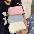 Solid Fur Cosmetic Storage Bag Large Women Zipper Makeup Organizer Handbag Stationery Pencil Case Travel Make Up Toiletry Punch. 