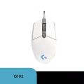 Logitech G102 lightsync gaming mouse 8,000 DPI (6 keys macro gaming mouse 5 speed setting with RGB light). 