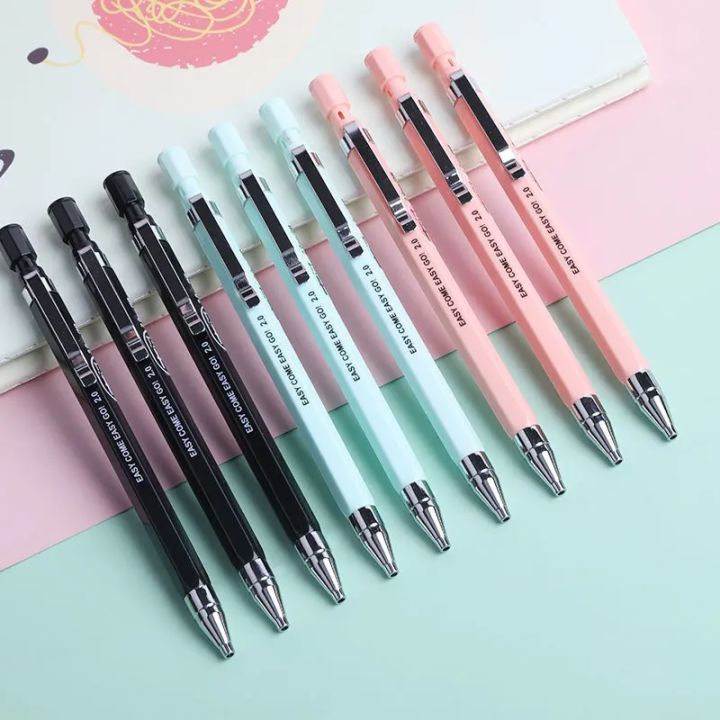 Lot 2.0mm Mechanical Pencil Refill Drawing Painting Automatic Pencil Lead Set Students Supplies Office School Kawaii Stationery