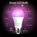 WiFi E27 Smart Dimmable Bulb RGBCW Colorful 220V 15W 20W LED Light App Adjust Dimmable Support Alexa Google Home Voice Control. 