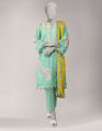 Junaid Jamshed Unstitched 3 Piece Suit Multicolor Lawn Embroidered - Designcode: 26-3753 Soft Florals-3 -Collection: Spring Vol 1 2026. 