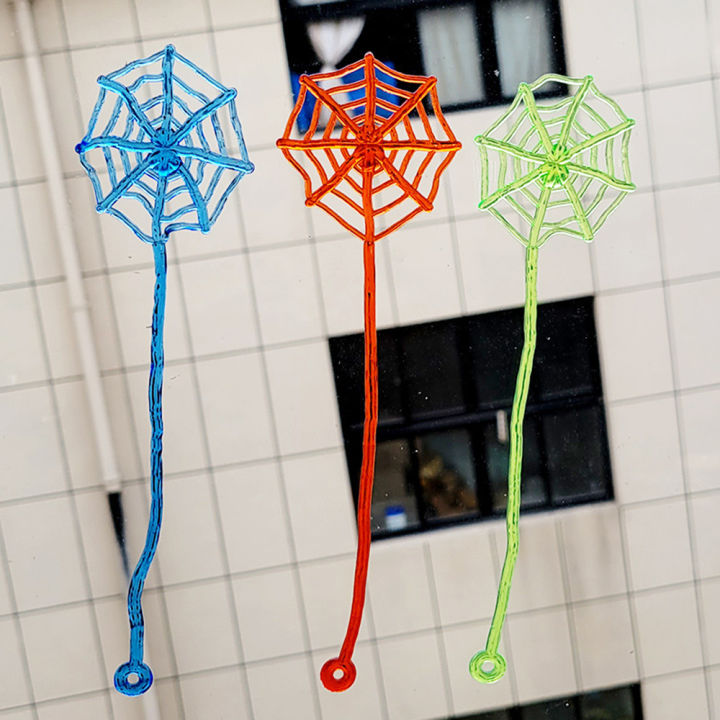 10-50%20Pcs%20Fun%20Color%20Sticky%20Spider%20Web%20for%20Birthday%20Halloween%20Prank%20Horror%20Party%20%20Souvenir%20Decorative%20Carnival%20%20Pack%20-%20Image%203