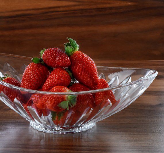 Oval Shaped Medium Glass Bowl - Oval Glass Bowl - Stylish Glass Serving Bowl- Multipurpose Serving Bowl