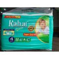 Rahat Premium Diapers Maxi Size 4 Full Pack 32. 