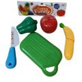 Velcro Fruit Cutting Toy Pretend play Kitchen Toys. 