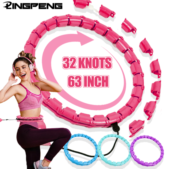 Weighted Exercise Hoop for Adults Weight Loss Knots Infinity Fitness ...