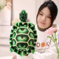 Kids Toys Cute Baby Super Green Simulation Stuffed Tortoise Realistic Sea Turtle Animal Plush Baby Toy  Hot Sale Home Decor. 