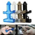1pc Outdoor Nylon Plastic Steel Self-defense Duron Drill Stinger Emergency Window Breaker Security Weapon For Women.