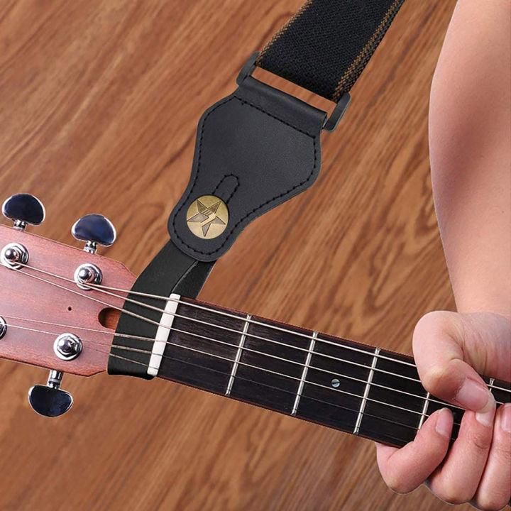 Miwaye%20Guitar%20Neck%20Strap%20Guitar%20Leather%20Strap%20Holder%20Button%20Safe%20Lock%20For%20Ukulele%20Bass%20Acoustic%20Guitar%20Accessories%20-%20Image%204