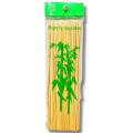 Bamboo stick 10 inches 100 pieces  bamboo bbq skewers stick chicken shashlik stick diy craft bamboo sticks. 