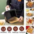 Air Fryer Paper Oven Paper Disposable Send Brush Non-Stick Airfryer Baking Papers Liners Parchment Paper for Baking Microwave.