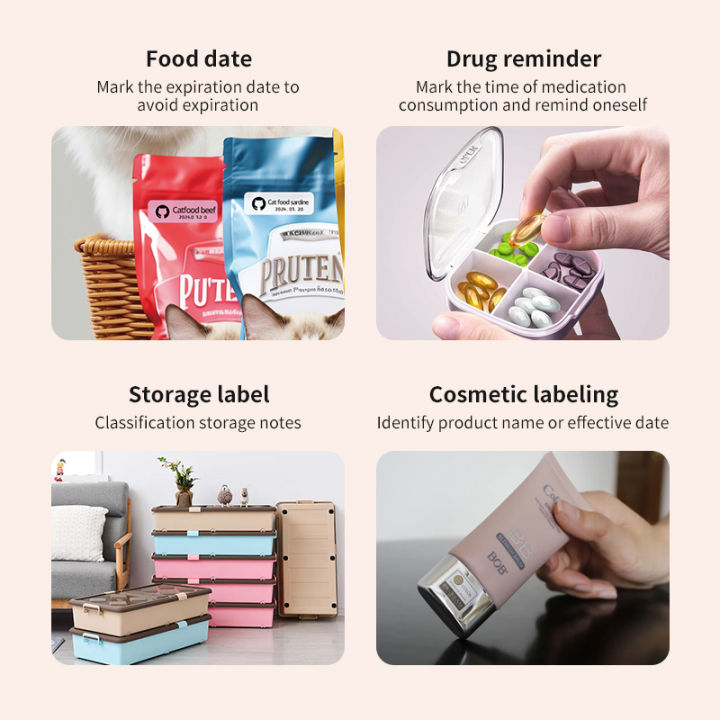 HZTZ%20Mini%20Label%20Printer%20Smart%20Pocket%20Self-adhesive%20Label%20Printer%20Bluetooth%20Price%20Label%20Sticker%20Maker%20For%20Home%20-%20Image%204