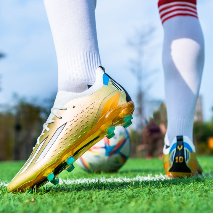 Men Soccer Cleats Shoes TF/FG Fast Futsal Football Field Boots Male Non